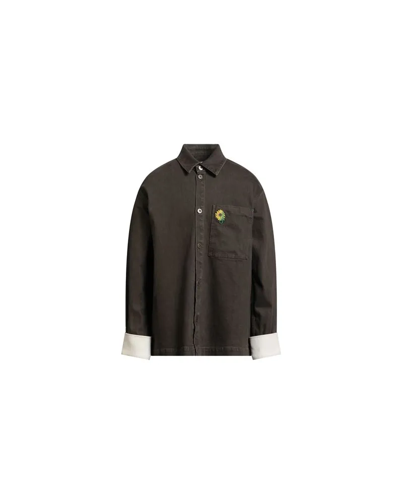 J.W.Anderson JACKEN & MÄNTEL - Jeansjacken/Mäntelauf YOOX.COM Dunkelbraun