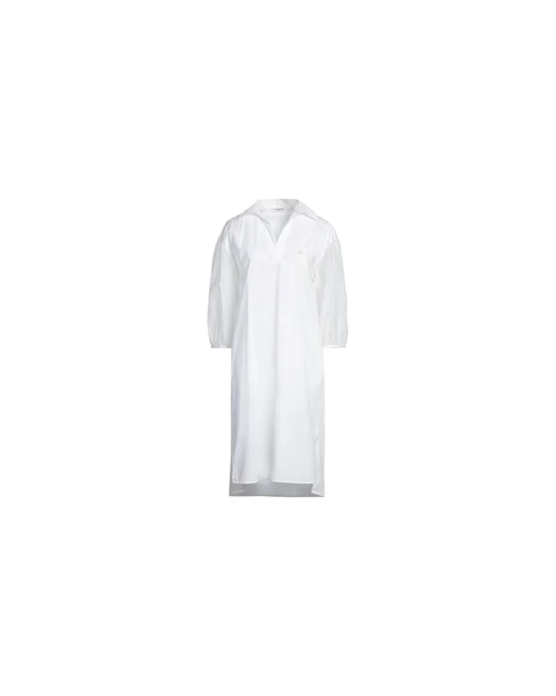 Peserico KLEIDER - Midi-Kleiderauf YOOX.COM Cremeweiß