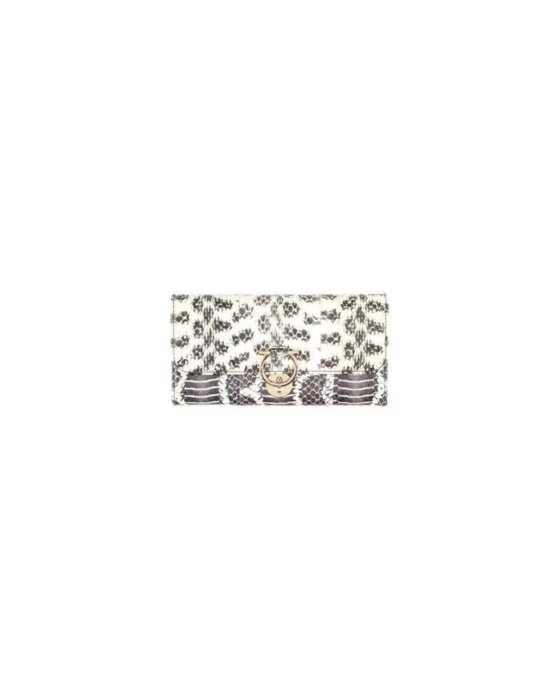 Ferragamo Kleinlederwaren - Brieftaschenauf YOOX.COM Elfenbein