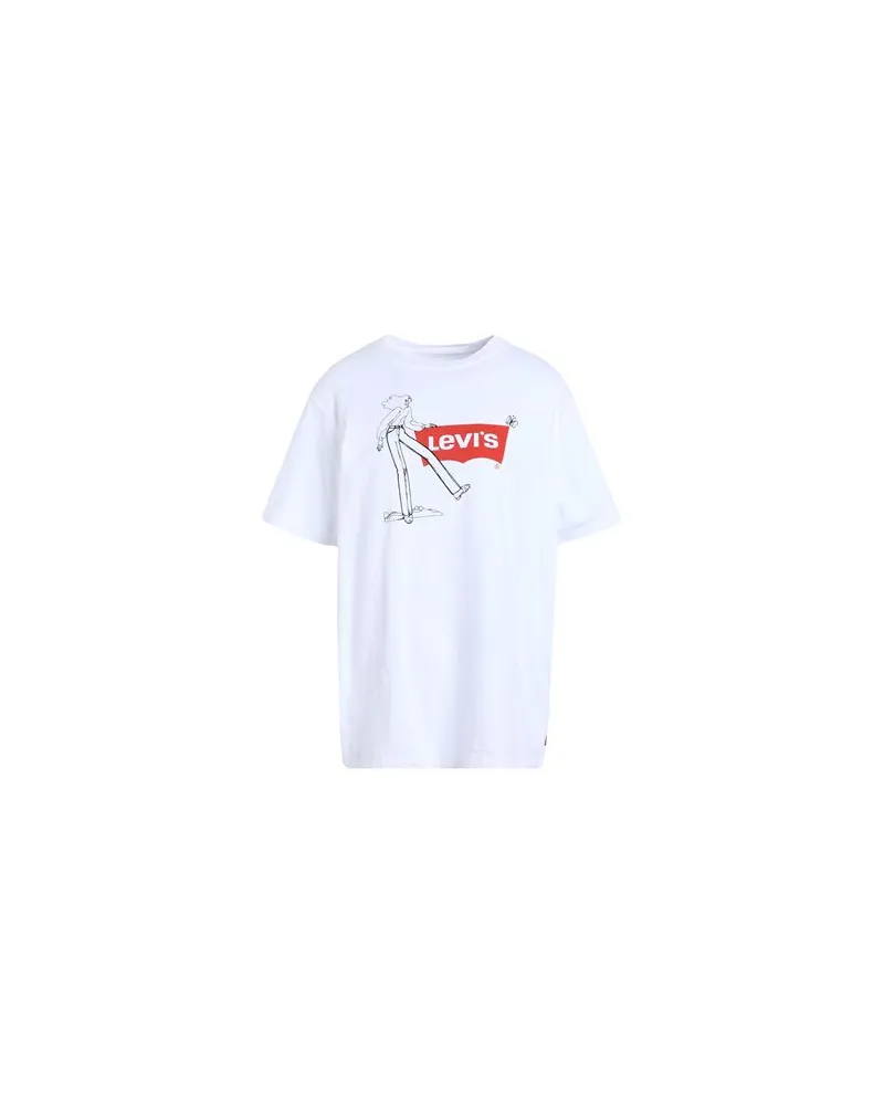 Levi's GRAPHIC JET TEE - TOPS - T-shirtsauf YOOX.COM Weiß