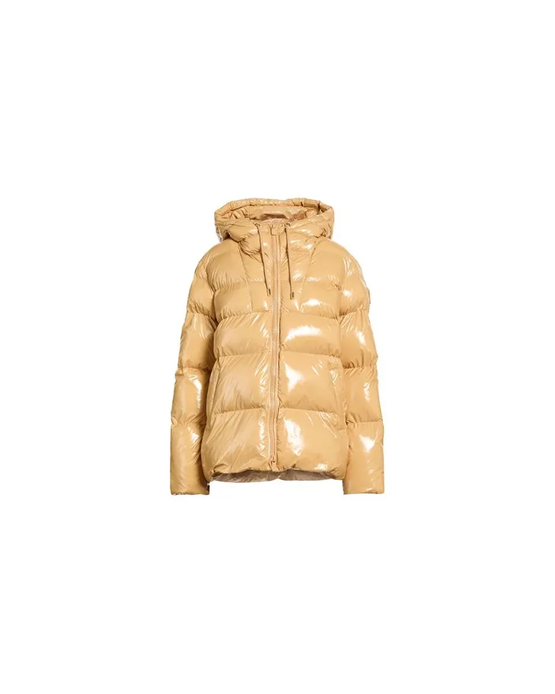 Pinko JACKEN & MÄNTEL - Pufferjacken & Daunenjackenauf YOOX.COM Senf