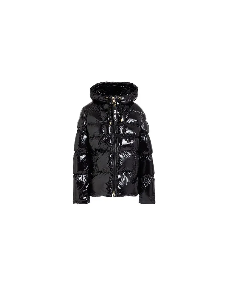 Pinko JACKEN & MÄNTEL - Pufferjacken & Daunenjackenauf YOOX.COM Schwarz