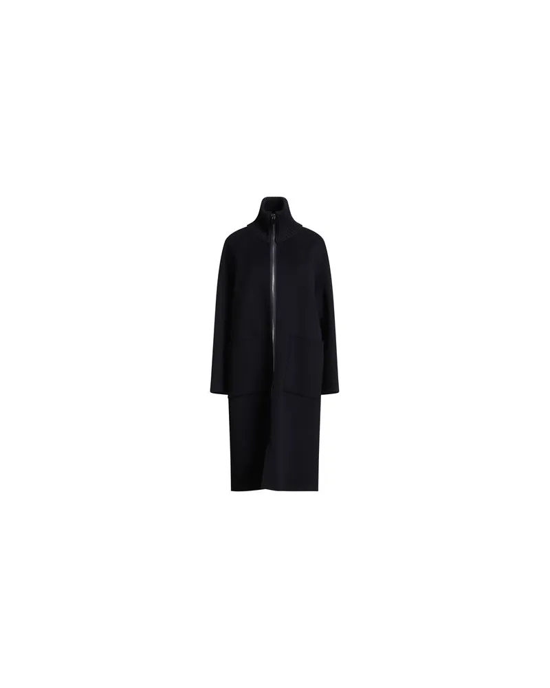 Alpha Studio JACKEN & MÄNTEL - Mäntelauf YOOX.COM Marineblau