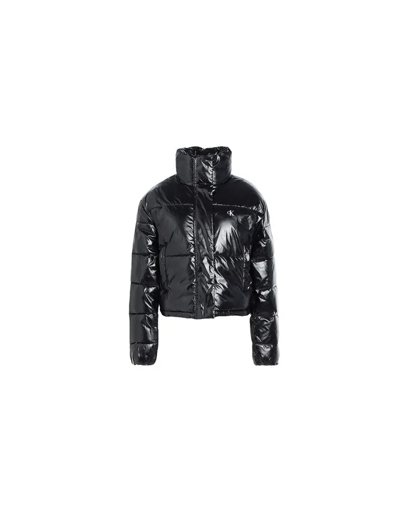 Calvin Klein JACKEN & MÄNTEL - Pufferjacken & Daunenjackenauf YOOX.COM Schwarz