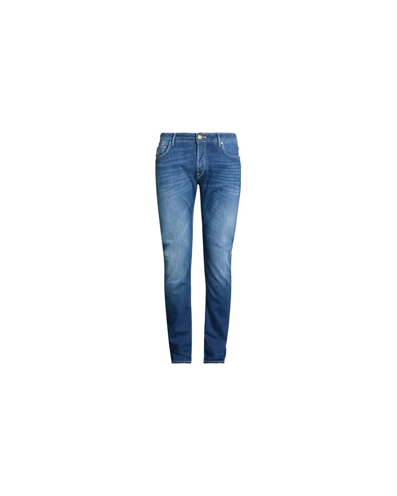 Hand Picked HOSEN & RÖCKE - Jeanshosenauf YOOX.COM Blau