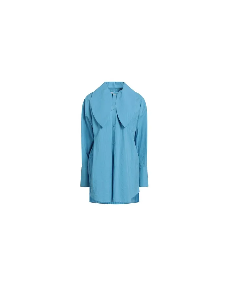 Marni TOPS - Hemdenauf YOOX.COM Himmelblau