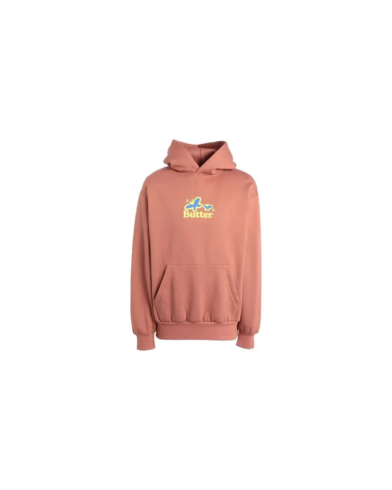 Butter Goods WANDER PULLOVER		  - TOPS - Sweatshirtsauf YOOX.COM Rostrot
