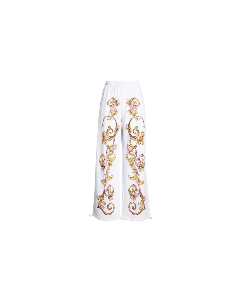 Versace Jeans HOSEN & RÖCKE - Hosenauf YOOX.COM Weiß