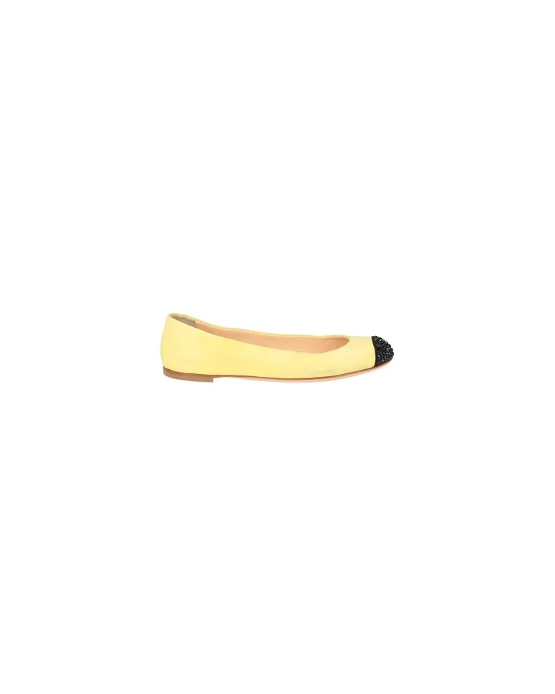 Giuseppe Zanotti SCHUHE - Ballerinasauf YOOX.COM Pastellgelb