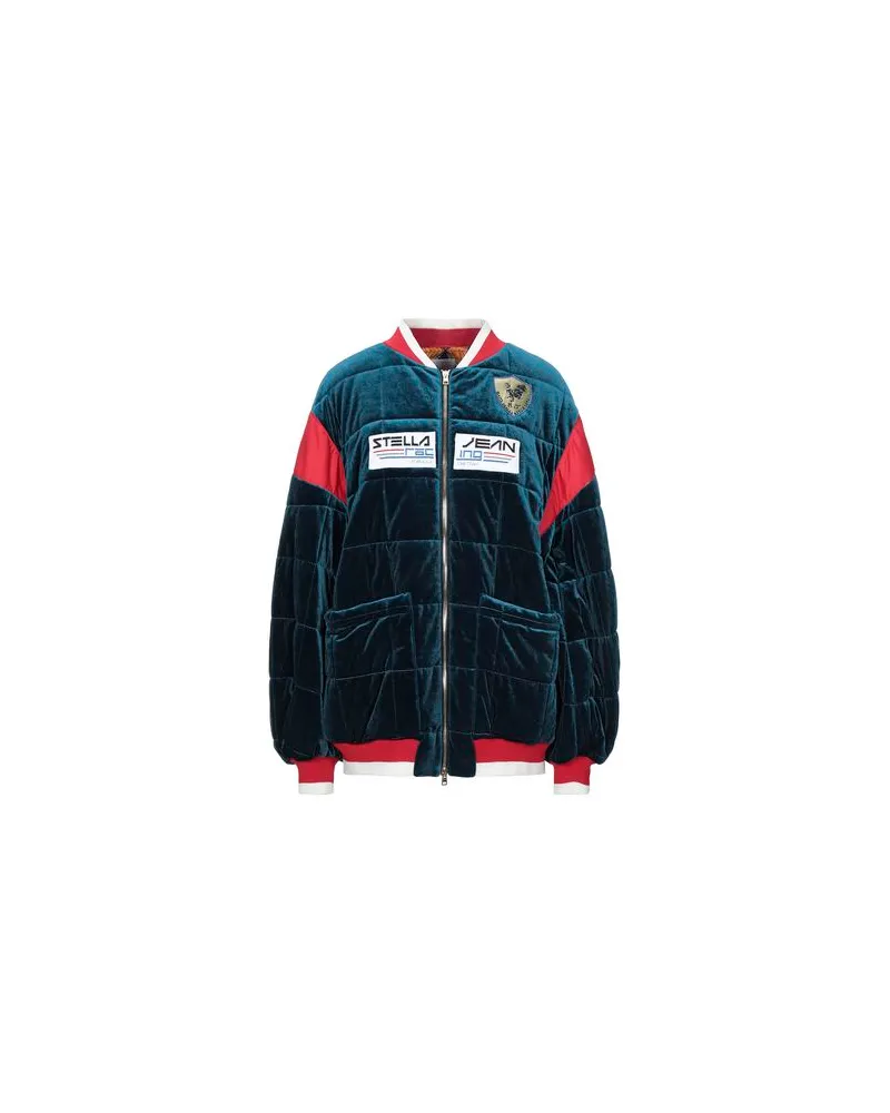 Stella Jean JACKEN & MÄNTEL - Pufferjacken & Daunenjackenauf YOOX.COM Aquamarin