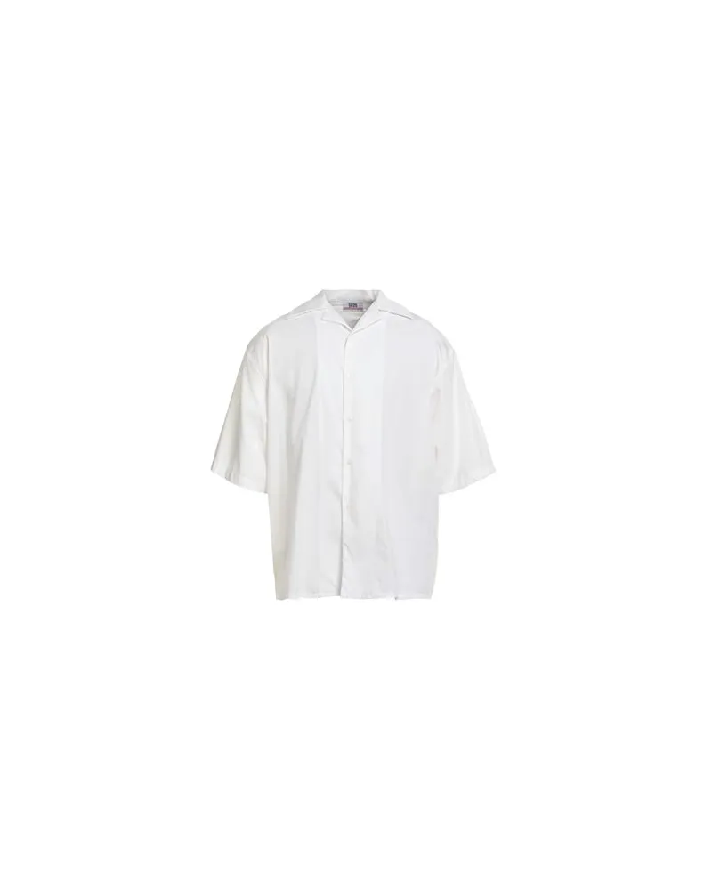 GCDS TOPS - Hemdenauf YOOX.COM Weiß