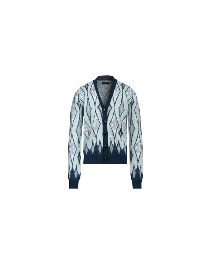Amiri STRICKWAREN - Strickjackenauf YOOX.COM Himmelblau