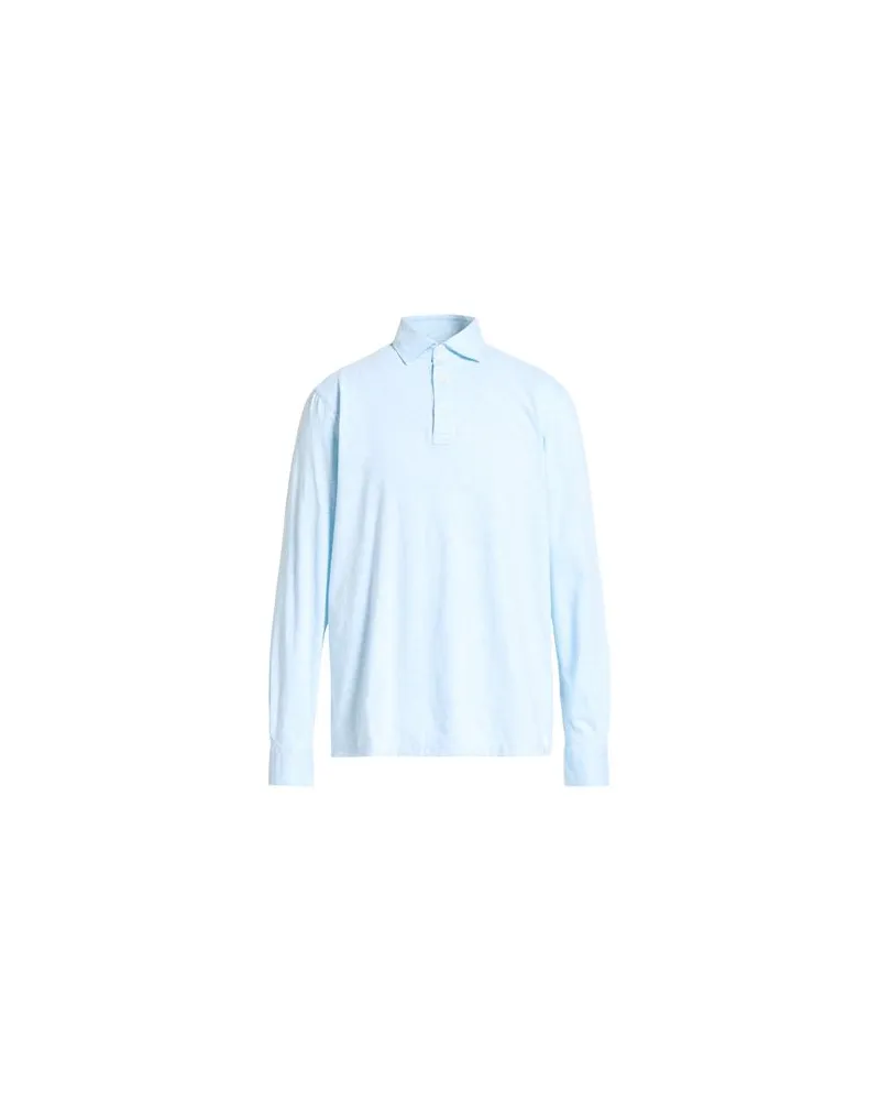 Luigi Borrelli TOPS - Poloshirtsauf YOOX.COM Hellblau