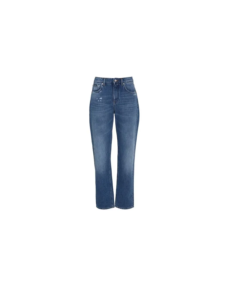 Dolce & Gabbana HOSEN & RÖCKE - Jeanshosenauf YOOX.COM Blau