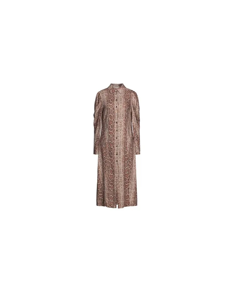 Erendira KLEIDER - Midi-Kleiderauf YOOX.COM Kamel