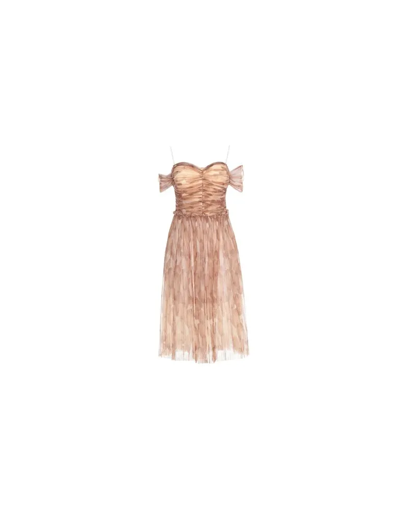 Elisabetta Franchi KLEIDER - Mini-Kleiderauf YOOX.COM Khaki