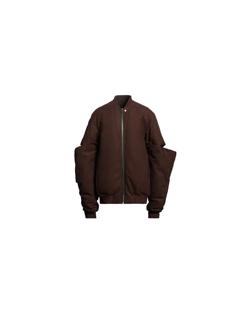 Rick Owens JACKEN & MÄNTEL - Pufferjacken & Daunenjackenauf YOOX.COM Braun
