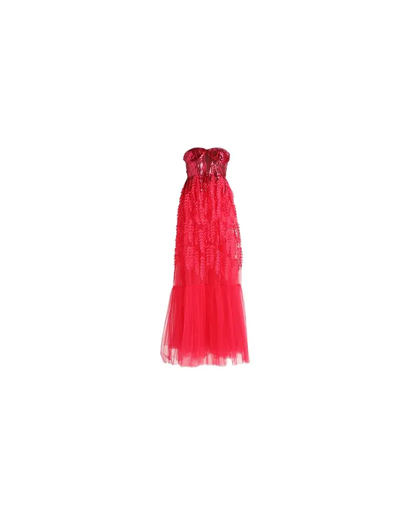 Elisabetta Franchi KLEIDER - Maxi-Kleiderauf YOOX.COM Fuchsia