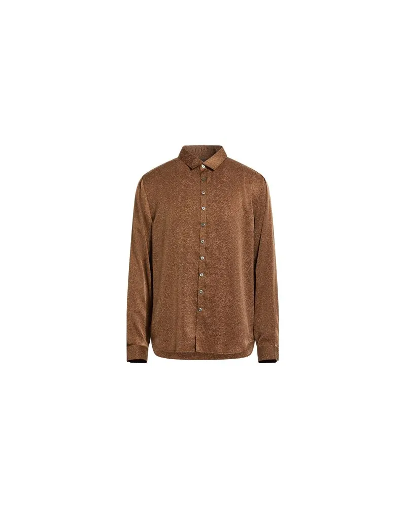 John Varvatos TOPS - Hemdenauf YOOX.COM Braun