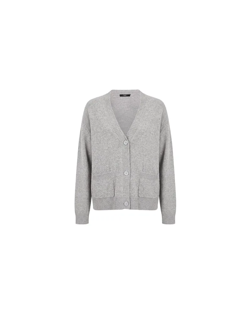 Max Mara STRICKWAREN - Strickjackenauf YOOX.COM Grau
