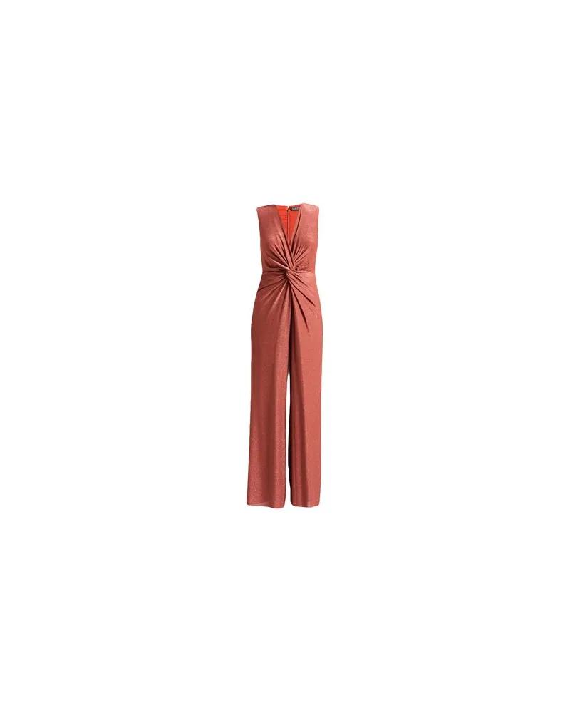 Liu Jo BETTER - OVERALLS - Jumpsuitsauf YOOX.COM Rostrot