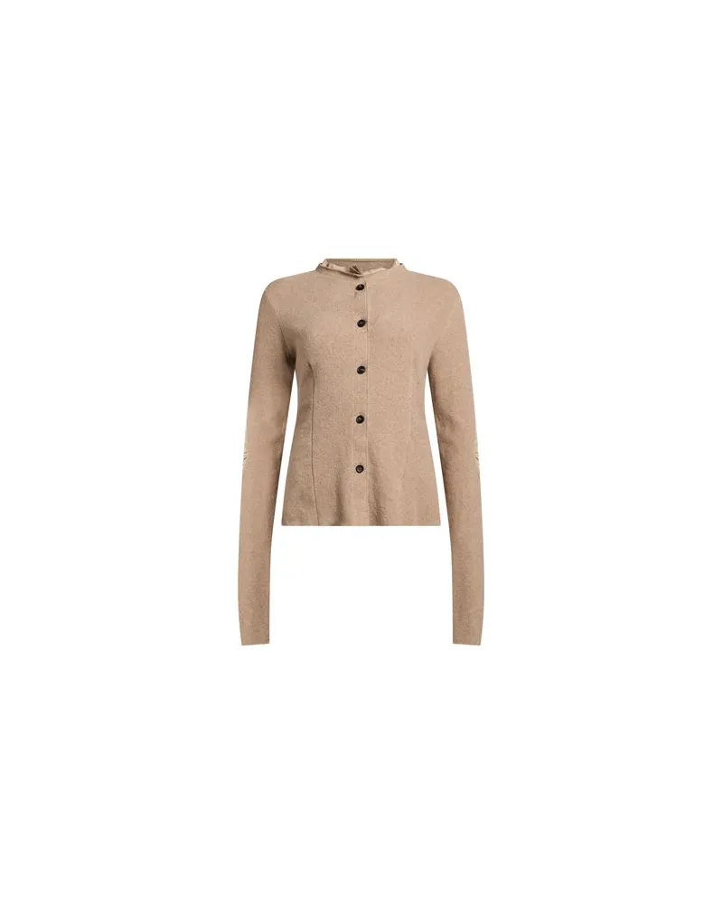 Masnada STRICKWAREN - Strickjackenauf YOOX.COM Sand