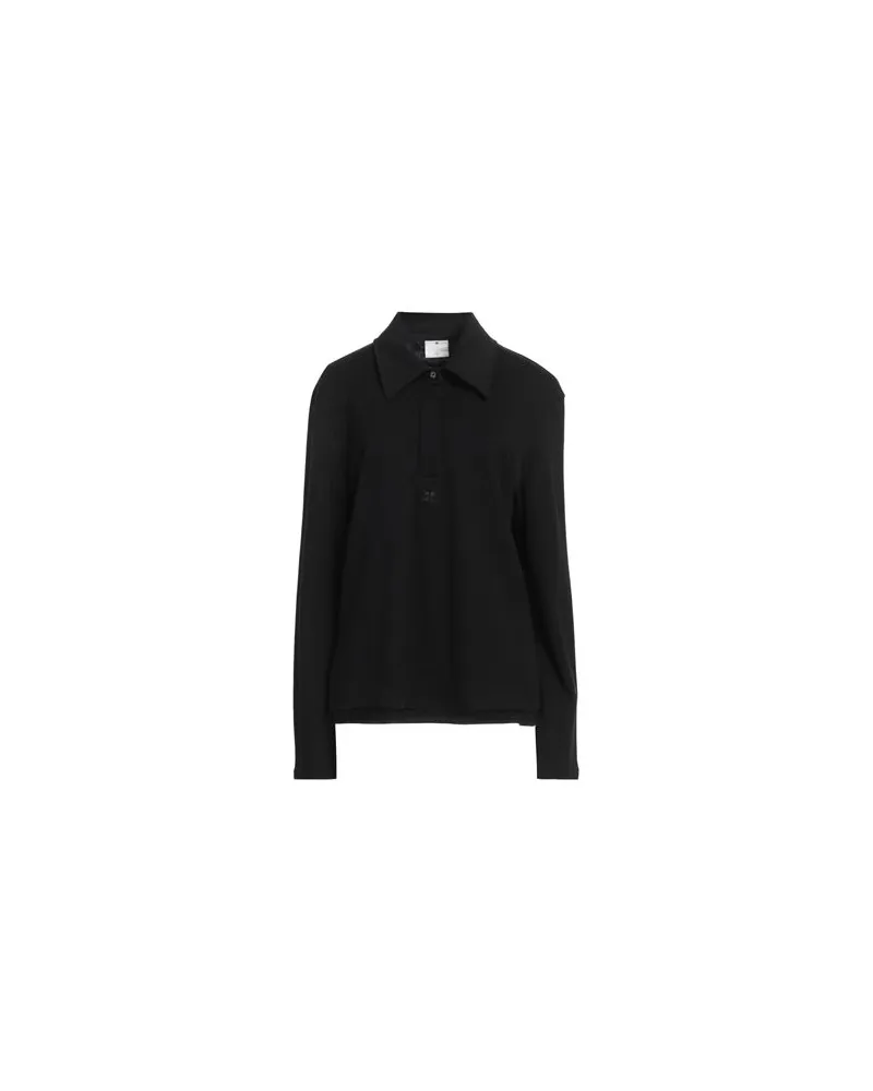 Courrèges TOPS - Poloshirtsauf YOOX.COM Schwarz