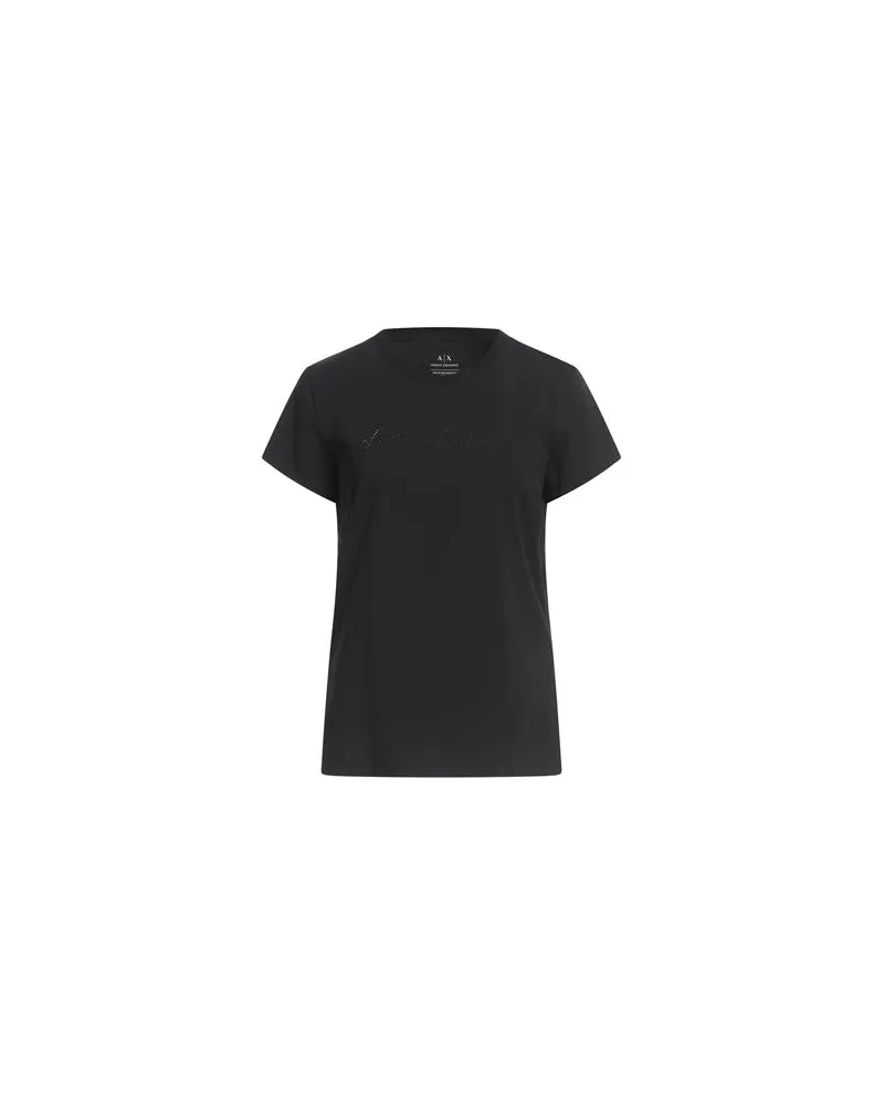 Armani Exchange TOPS - T-shirtsauf YOOX.COM Schwarz