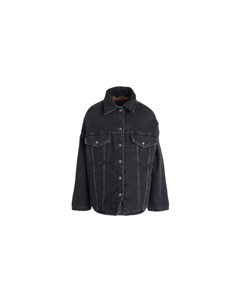 Levi's FLY TRUCKER BLACKS  - JACKEN & MÄNTEL - Jeansjacken/Mäntelauf YOOX.COM Schwarz
