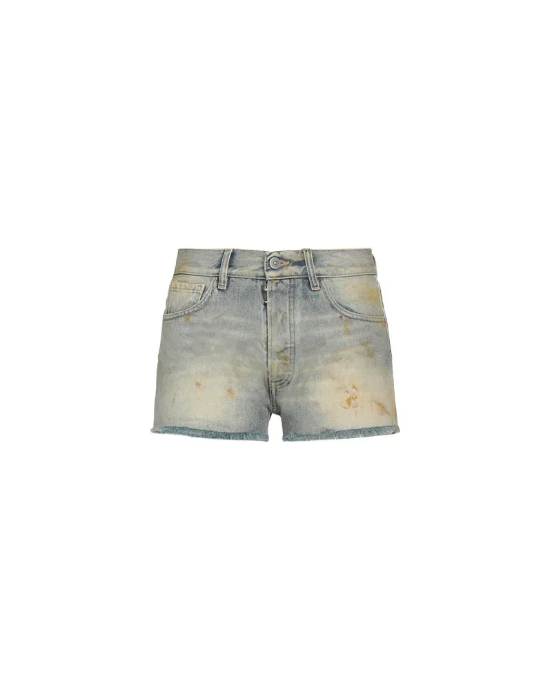Maison Margiela HOSEN & RÖCKE - Jeansshortsauf YOOX.COM Blau