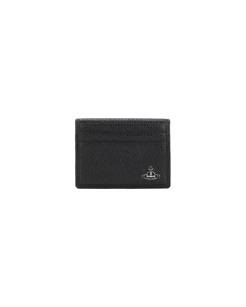 Vivienne Westwood MILANO MAN CARD HOLDER   - Kleinlederwaren - Dokumentenetuisauf YOOX.COM Schwarz
