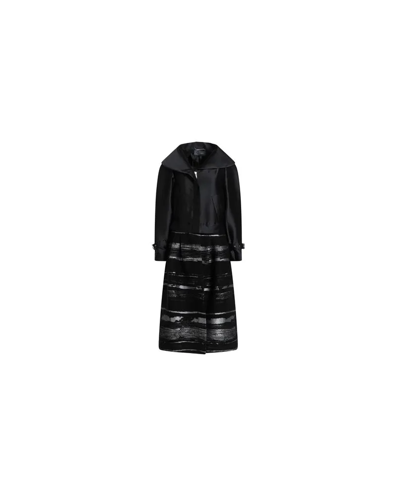Alberta Ferretti JACKEN & MÄNTEL - Mäntelauf YOOX.COM Schwarz