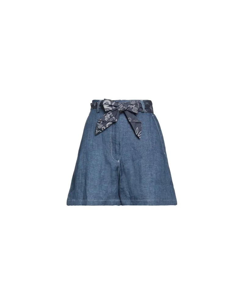 Emporio Armani HOSEN & RÖCKE - Jeansshortsauf YOOX.COM Blau