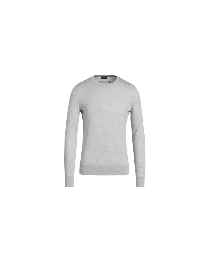 Ermenegildo Zegna STRICKWAREN - Pulloverauf YOOX.COM Hellgrau