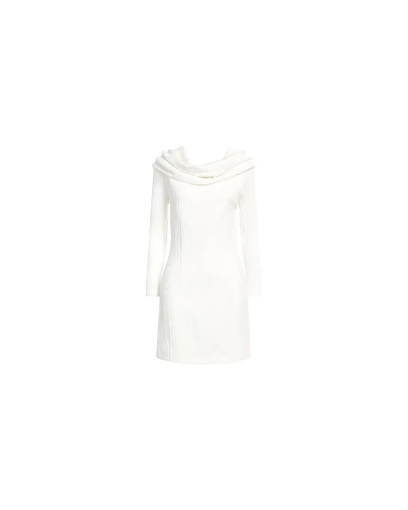 NINEMINUTES KLEIDER - Mini-Kleiderauf YOOX.COM Weiß