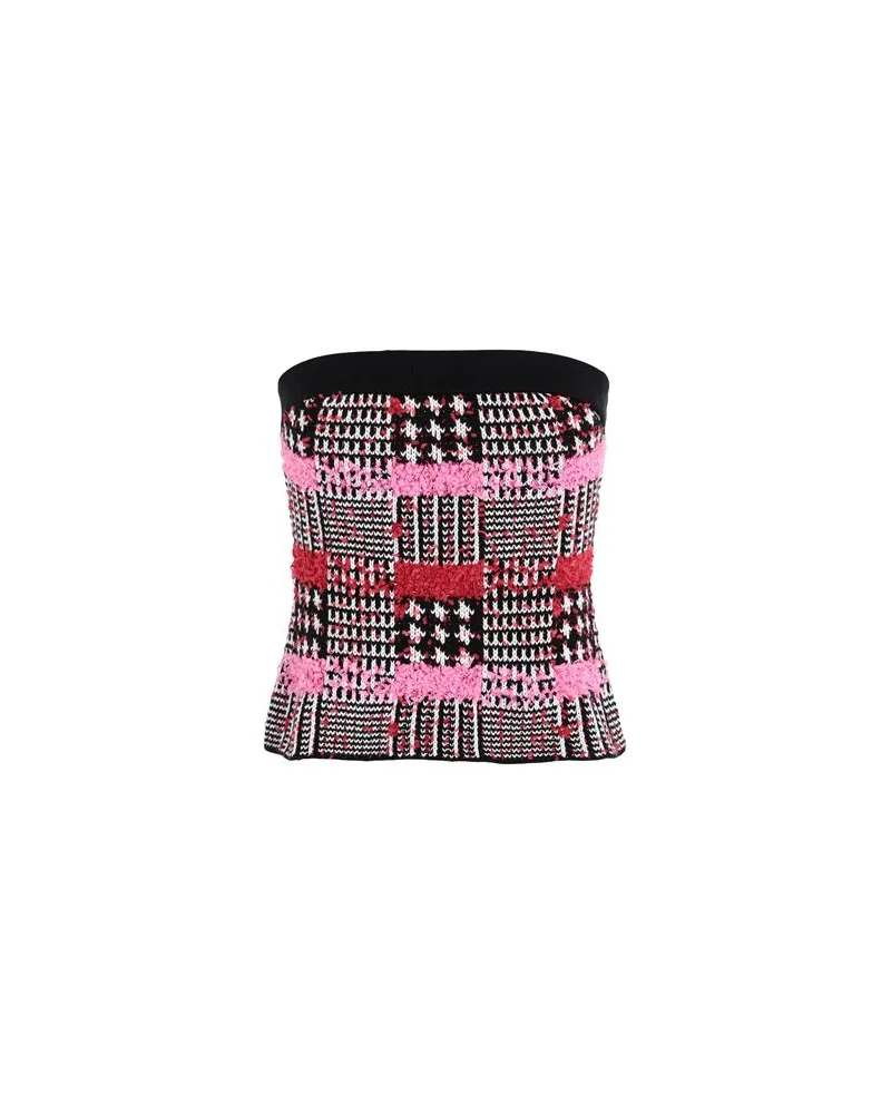 Karl Lagerfeld BOUCLE KNIT TUBE TOP  - TOPS - Topsauf YOOX.COM Schwarz