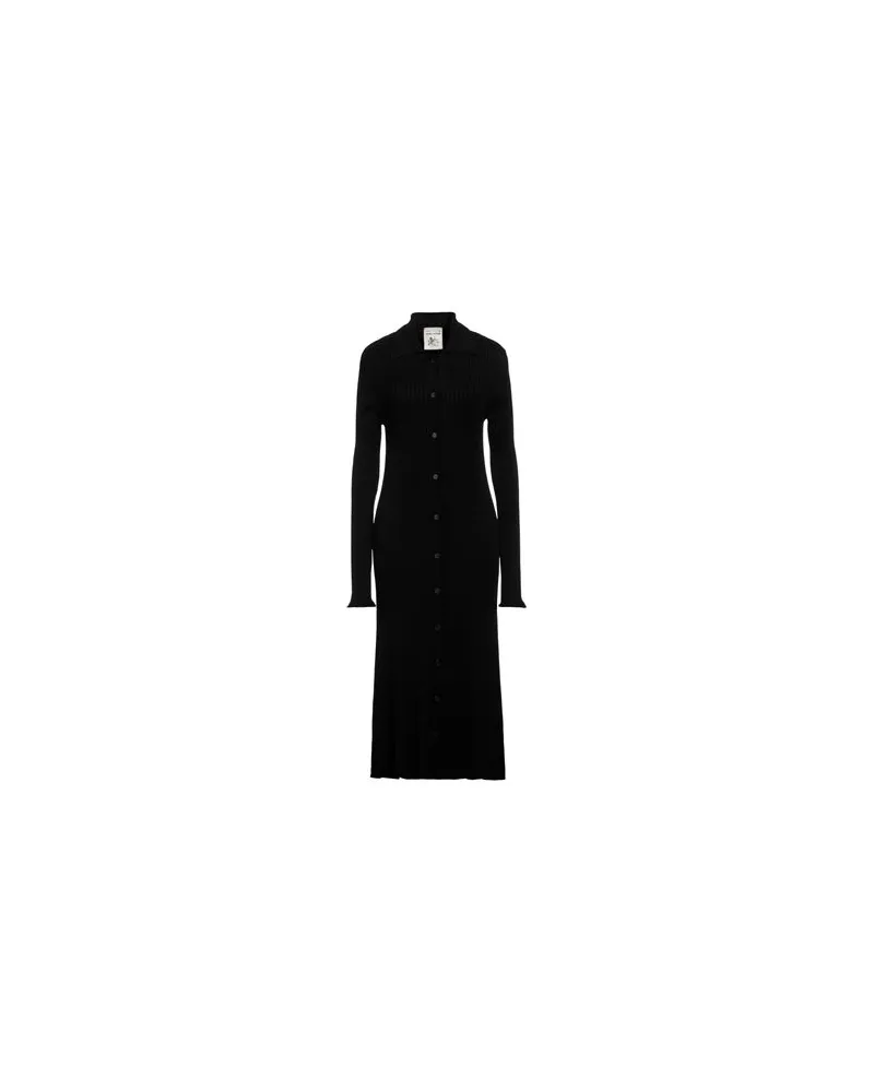 Semicouture KLEIDER - Midi-Kleiderauf YOOX.COM Schwarz