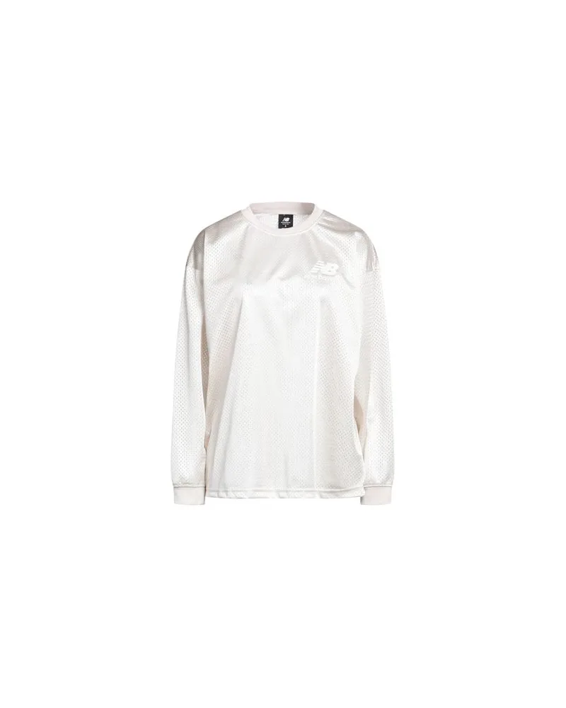 New Balance TOPS - T-shirtsauf YOOX.COM Cremeweiß
