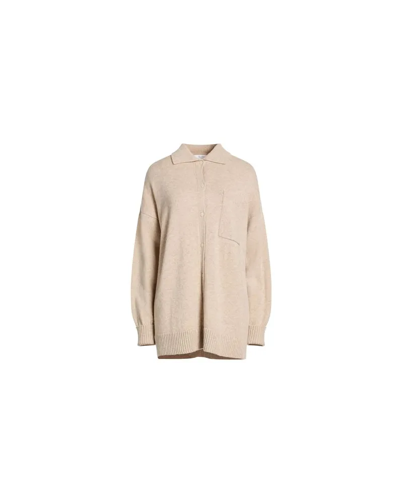 Max Mara STRICKWAREN - Strickjackenauf YOOX.COM Beige