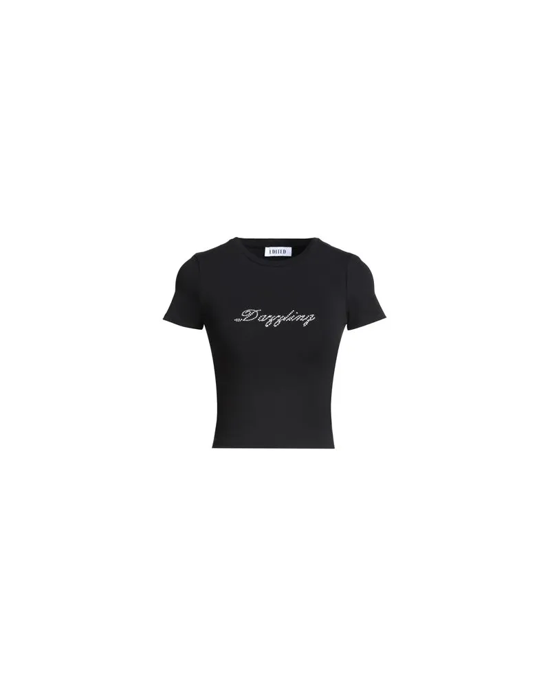 EDITED Jolena T-Shirt  - TOPS - T-shirtsauf YOOX.COM Schwarz