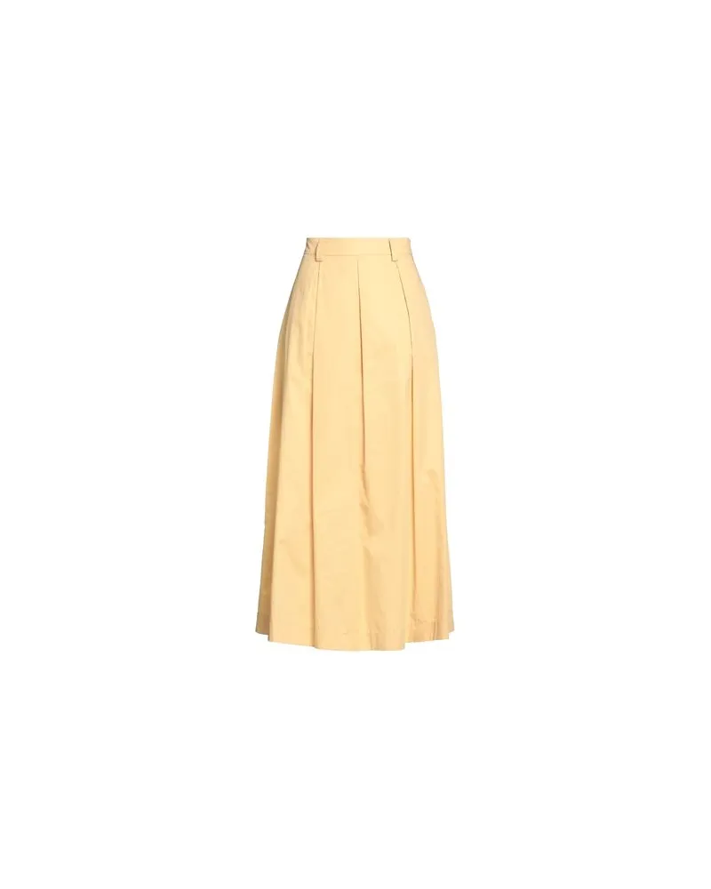 Kaos HOSEN & RÖCKE - Maxi-Röckeauf YOOX.COM Pastellgelb
