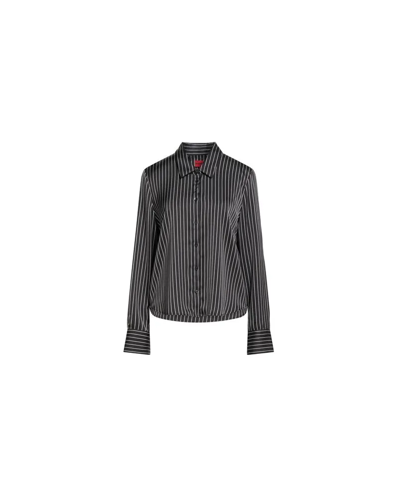 HUGO BOSS TOPS - Hemdenauf YOOX.COM Schwarz