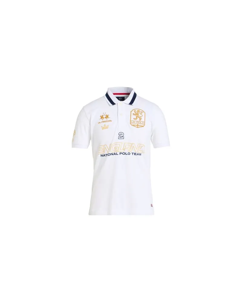 La Martina TOPS - Poloshirtsauf YOOX.COM Weiß