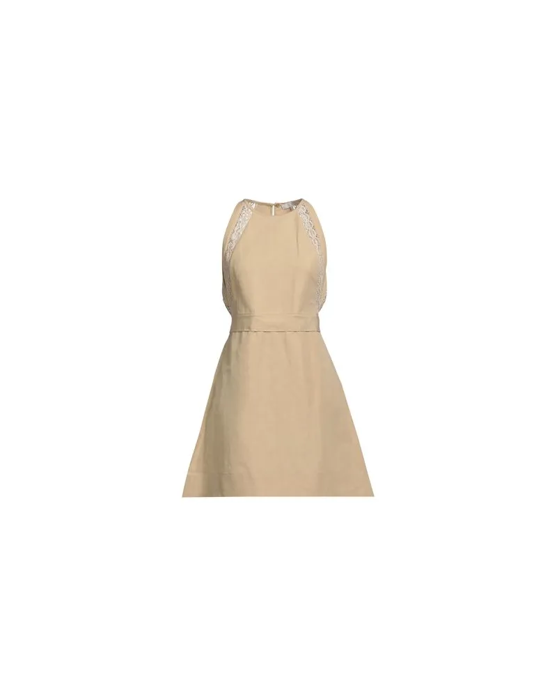Chloé KLEIDER - Mini-Kleiderauf YOOX.COM Beige