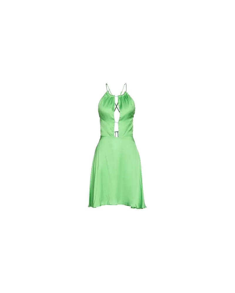 VICOLO KLEIDER - Midi-Kleiderauf YOOX.COM Säuregrün