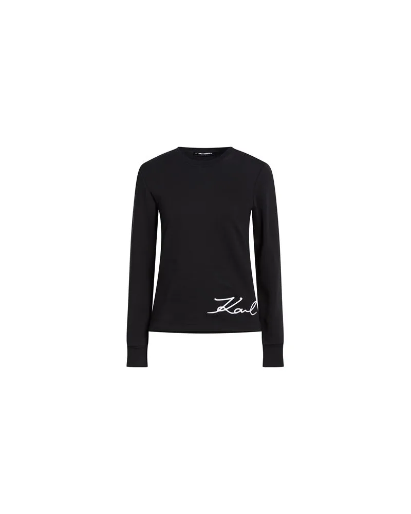 Karl Lagerfeld TOPS - Sweatshirtsauf YOOX.COM Schwarz