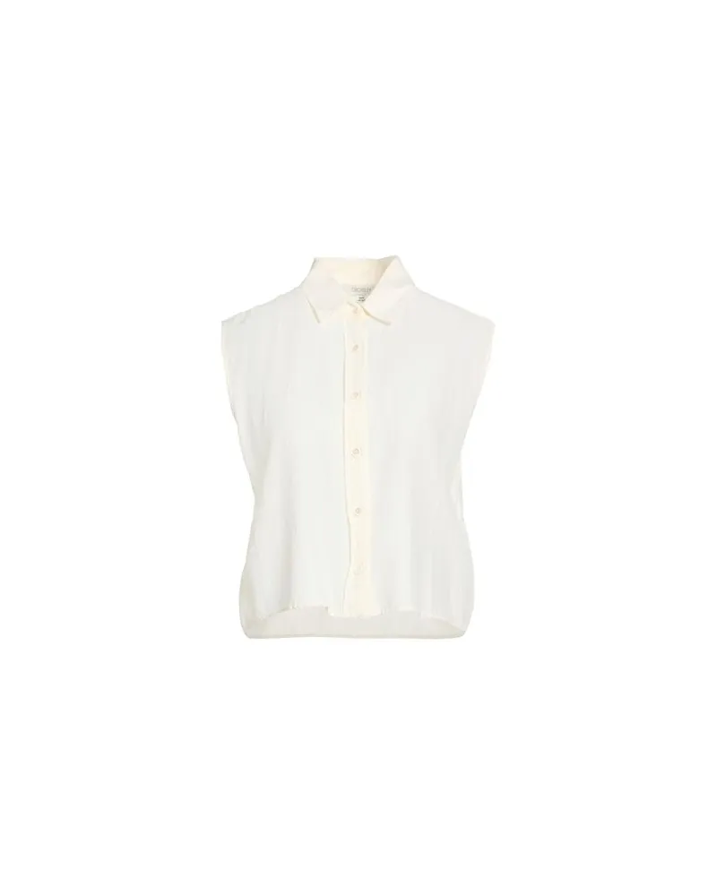 CROSSLEY TOPS - Hemdenauf YOOX.COM Cremeweiß