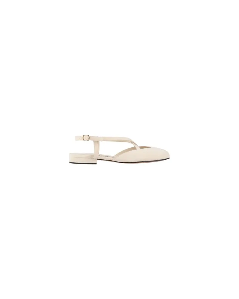 Ferragamo SCHUHE - Ballerinasauf YOOX.COM Cremeweiß