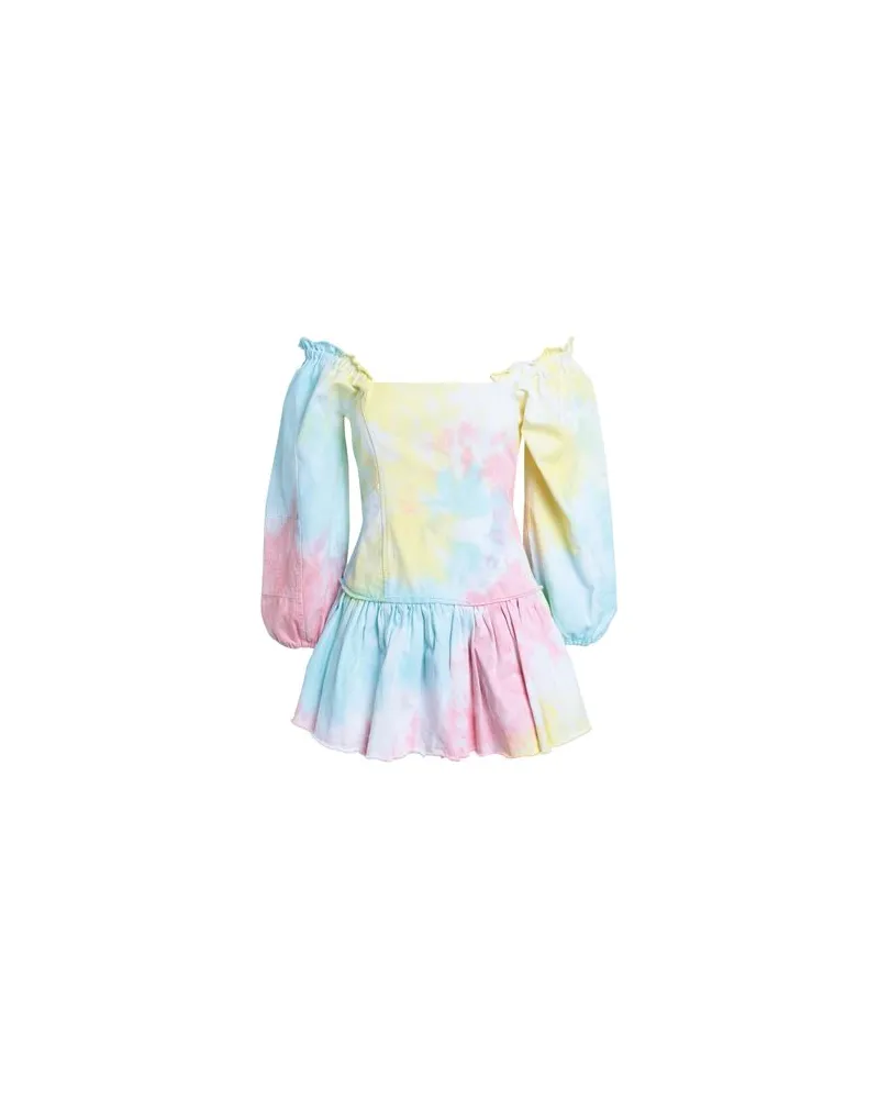 LoveShackFancy KLEIDER - Mini-Kleiderauf YOOX.COM Pastellgelb