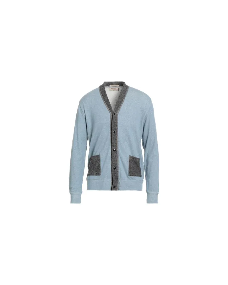 Kitsuné STRICKWAREN - Strickjackenauf YOOX.COM Hellblau